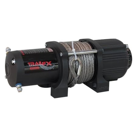 Tfx Recovery 4500 lbs Electric Winch with Synthetic Rope WS45B